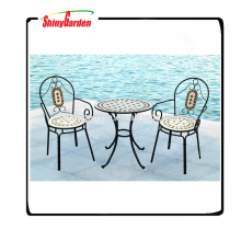 Mosaic 3pc Bistro Set Mosaic table chair set